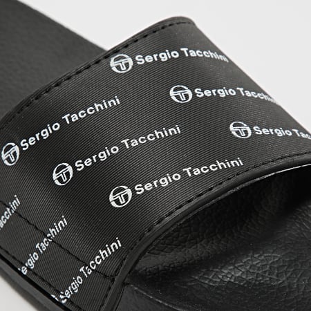 Sergio Tacchini - Claquettes Femme Remix STM219005 Black White
