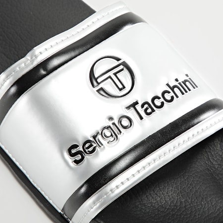 Sergio Tacchini - Claquettes Remix STM219008 Nero Argento