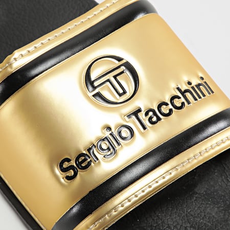 Sergio Tacchini - Claquettes Remix STM219008 Oro nero