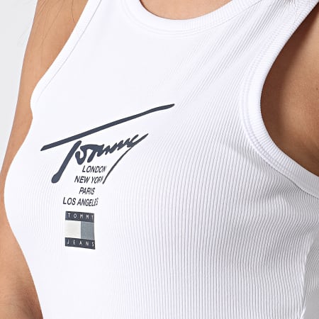 Tommy Jeans - Body Femme Modern Signature 2608 Blanc