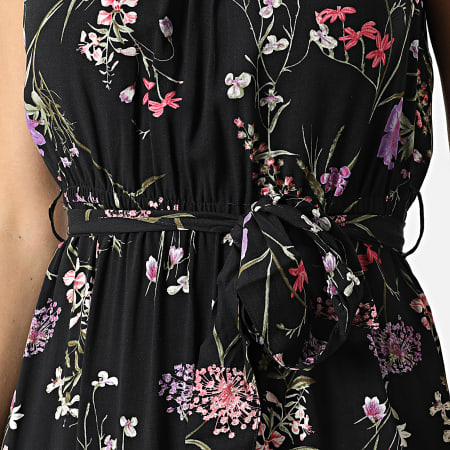 Vero Moda - Easy Black Floral Maxi Dress