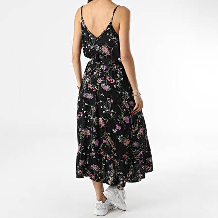 Vero Moda - Robe Femme Easy Noir Floral