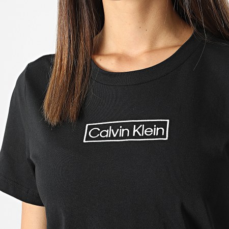 Calvin Klein - Camiseta mujer QS6798E Negra