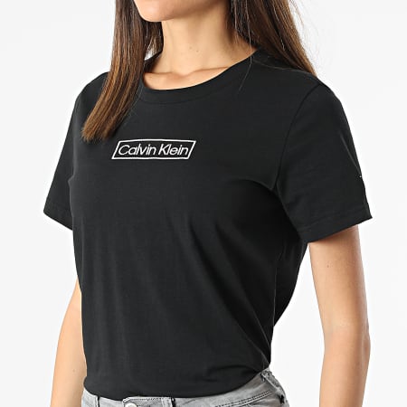 Calvin Klein - Tee Shirt Femme QS6798E Noir