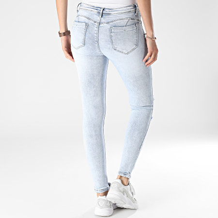 Girls Outfit - Jeans skinny da donna A238 lavaggio blu