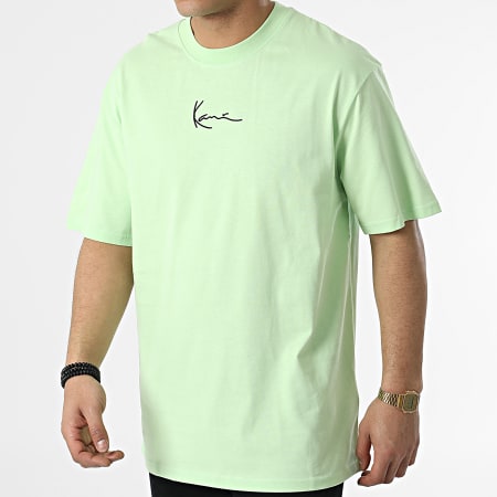 Karl Kani - Tee Shirt Small Signature 6037051 Verde chiaro