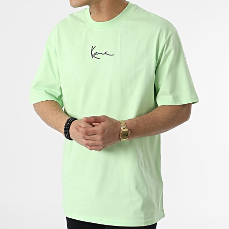 Karl Kani - Camiseta Small Signature 6037051 Verde claro