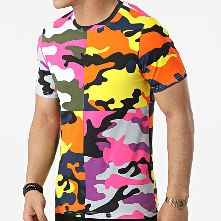 Classic Series - Tee Shirt Camouflage Mutlicolore XP040 Rose