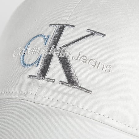 Calvin Klein Jeans - Casquette Femme Double Embroidery 8846 Blanc
