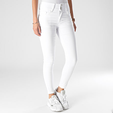 Girls Outfit - Jean Skinny Femme 1889 Blanc
