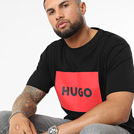 HUGO - Camiseta 50467952 Negro