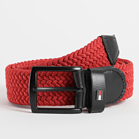 Tommy Hilfiger - Cintura elastica Denton 8472 rosso