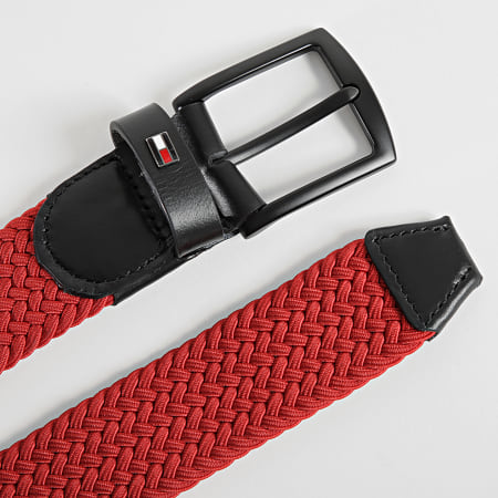 Tommy Hilfiger - Cintura elastica Denton 8472 rosso