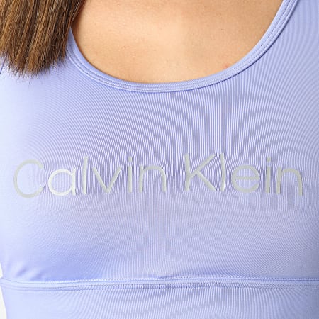 Calvin Klein - Sujetador de sujeción media para mujer GWS2K138 Morado