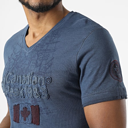 Classic Series - Camiseta Jundeak cuello pico Azul Marino