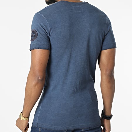 Classic Series - Camiseta Jundeak cuello pico Azul Marino