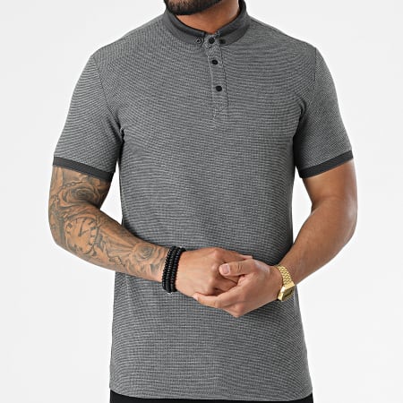 Classic Series - Polo A Manches Courtes 1070 Gris Anthracite