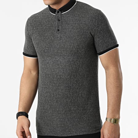 Classic Series - Chemise A Manches Courtes ERS-1651 Gris Anthracite