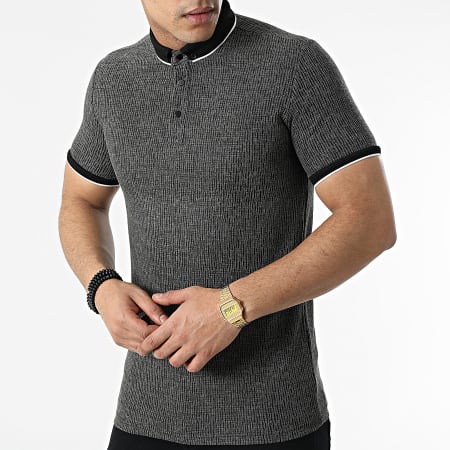 Classic Series - Chemise A Manches Courtes ERS-1651 Gris Anthracite