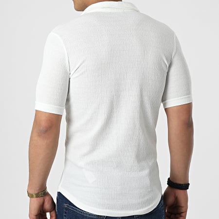 Classic Series - ERS-1651 Camicia a maniche corte bianca