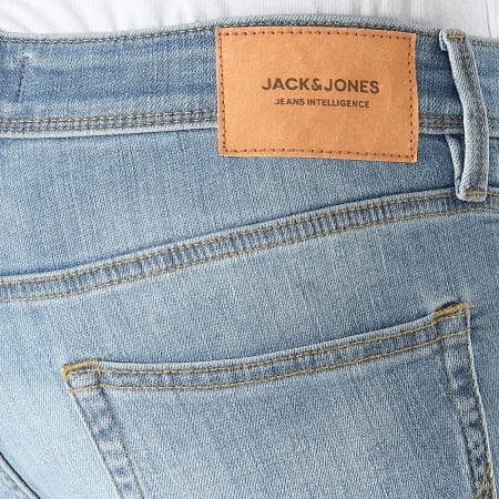 Jack And Jones - Short Jean Rick Fox 12201628 Bleu Denim