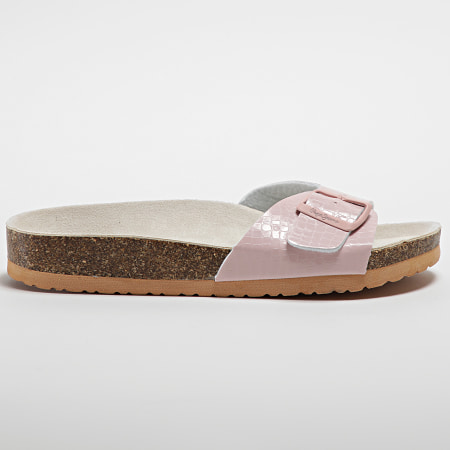 Pepe Jeans - Sandali Oban Croc Donna PLS90559 Soft Pink