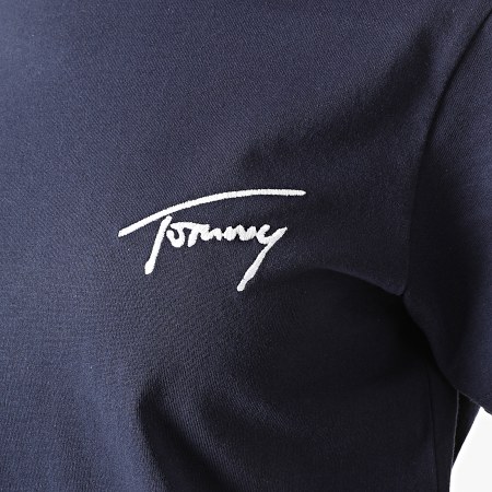 Tommy Jeans - Maglietta da donna Signature 2940 Navy