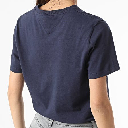 Tommy Jeans - Camiseta de mujer Signature 2940 Navy