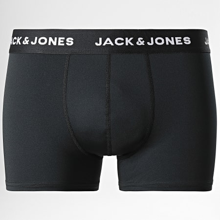 Jack And Jones - Set di 3 boxer in microfibra neri, blu e rossi