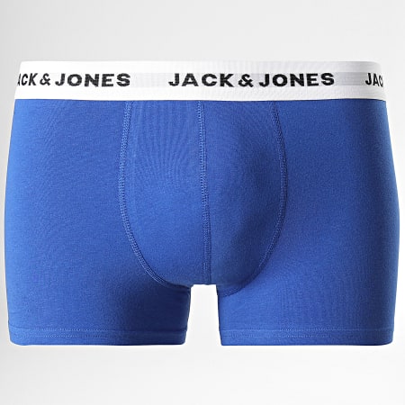 Jack And Jones - Lot De 5 Boxers White Rouge Bleu Noir