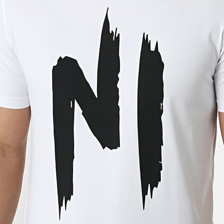 NI by Ninho - Tee Shirt Merch Blanc