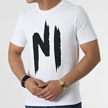 NI by Ninho - Tee Shirt Merch Blanc
