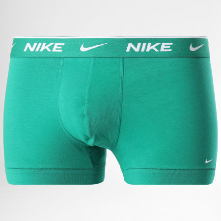 Nike - Confezione da 3 boxer in cotone elasticizzato KE1008 nero blu verde