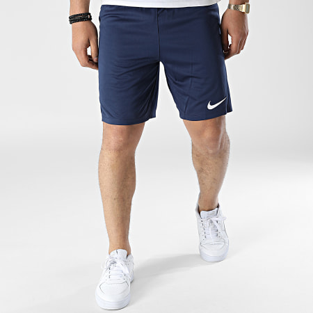 Nike - Short Jogging Dri-Fit Bleu Marine