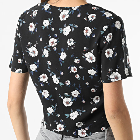 Vero Moda Top de tirantes para mujer Floral negro Ryses