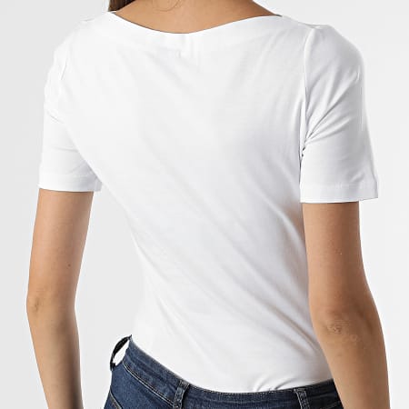 Vero Moda - Tee Shirt Femme Panda Blanc