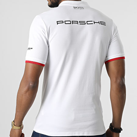 Porsche - Polo Manches Courtes 304491003 Blanc