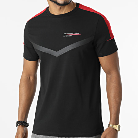 Porsche - Tee Shirt 701210880 Noir Rouge