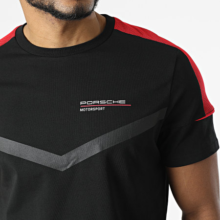 Porsche - Tee Shirt 701210880 Noir Rouge