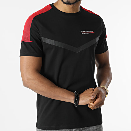 Porsche - Camiseta 701210880 Negro Rojo