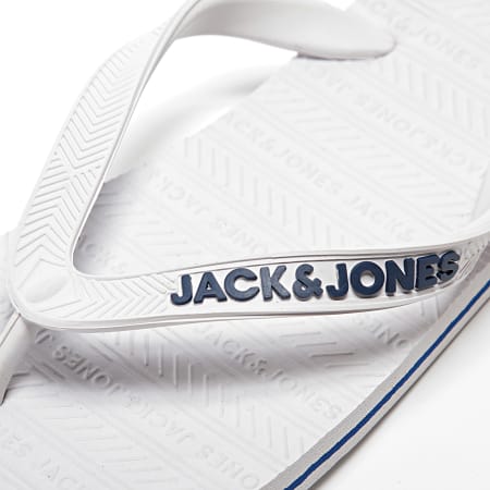 Jack And Jones - Chanclas blancas básicas