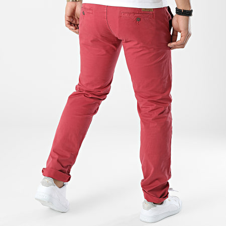 Mackten - Pantaloni chino rossi
