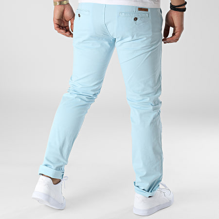 Mackten - Pantaloni Chino Allen Azzurro