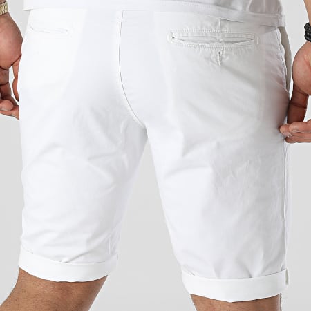 Mackten - Pantaloncini Chino 6166 Bianco
