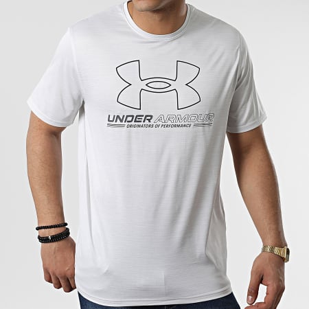 Under Armour - UA Training Vent Graphic Tee Shirt 1370367 Bianco Screziato