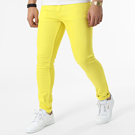 Uniplay - Jeans slim 690 giallo