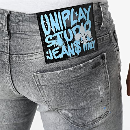 Uniplay - 692 Jeans skinny grigi