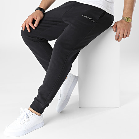 Calvin Klein - GMS2P606 Pantalón de chándal negro reflectante