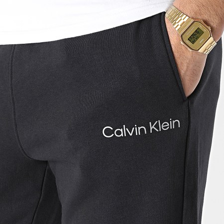 Calvin Klein - GMS2P606 Pantalón de chándal negro reflectante