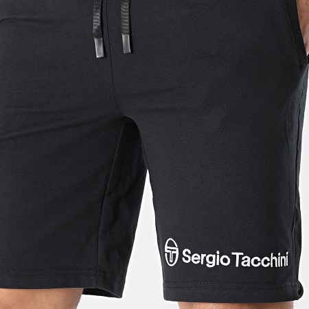 Sergio Tacchini - Pantalón Corto Jogging Asis 39595 Negro